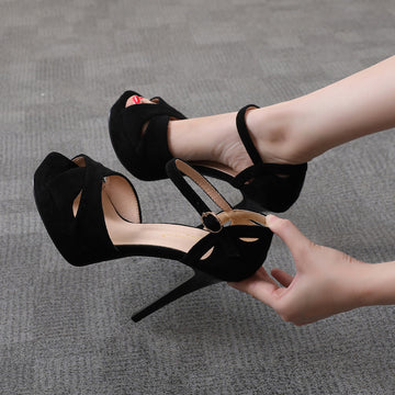 Stiletto Platform Sandals