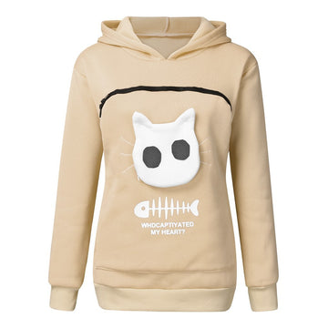 Cat Pocket Hoodie
