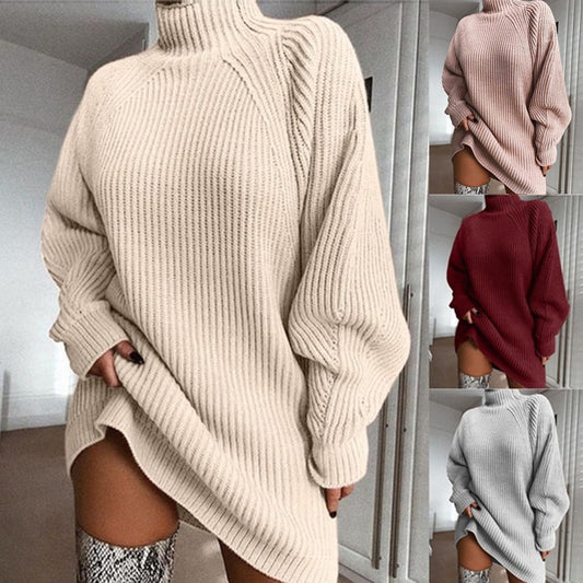 Bella Mila Turtleneck Sweater Dress