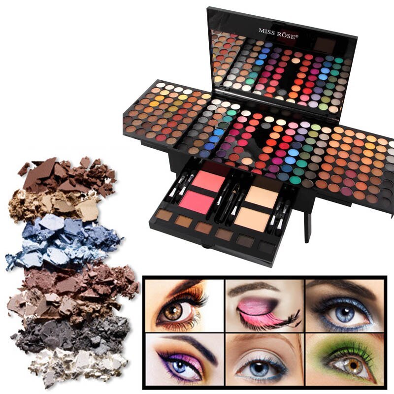 Bella Mila 180-Color Eyeshadow & Blush Set