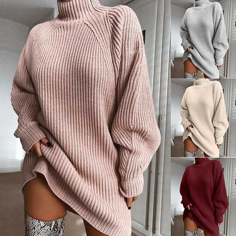 Bella Mila Turtleneck Sweater Dress