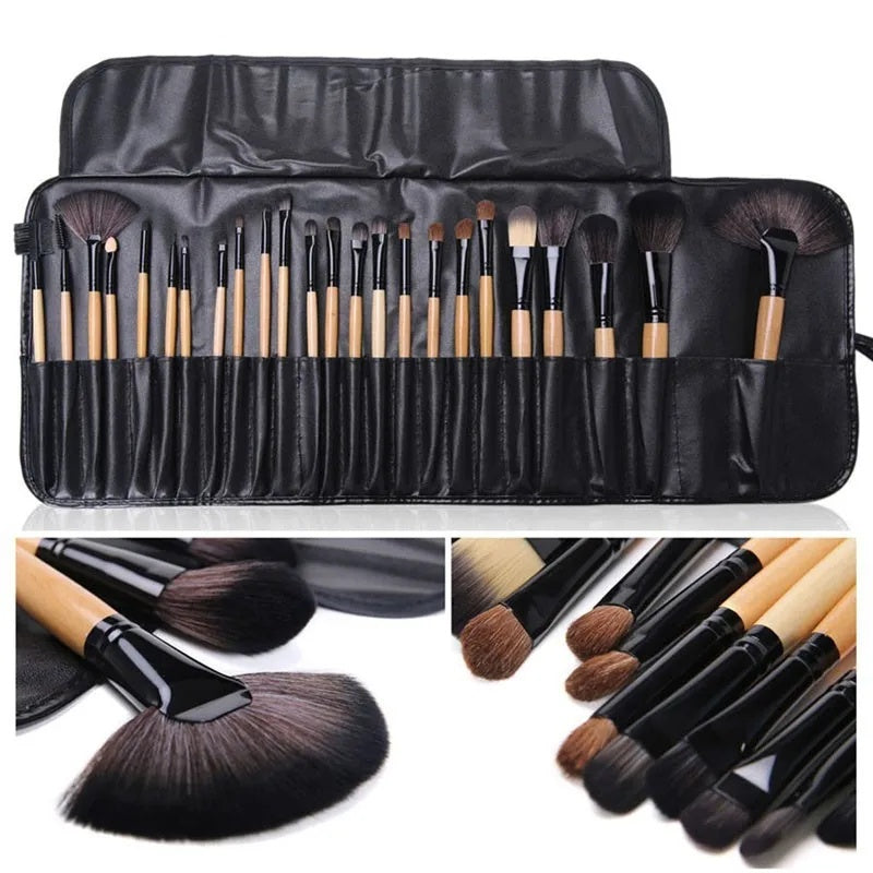 Bella Mila 24-Piece Professional Makeup Brush Set
